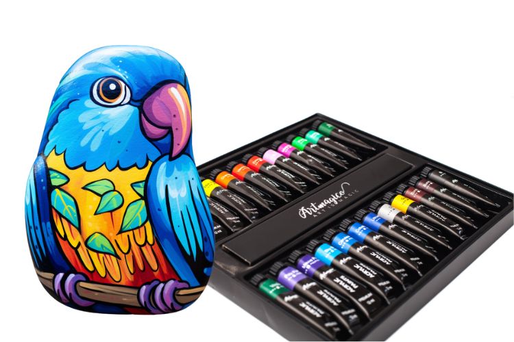 Jak namalovat papouška